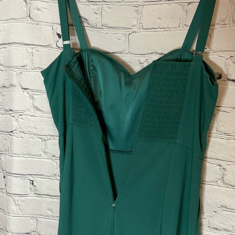 Lilly Pulitzer Hosta Green Kavia Jumpsuit 10 - Picture 12 of 15